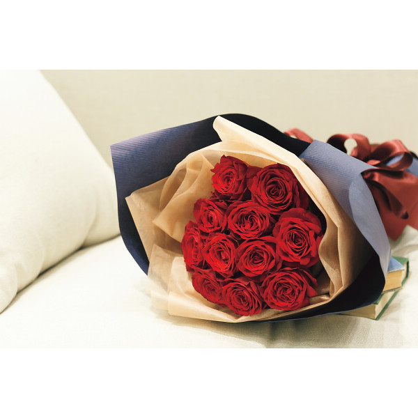 赤バラ花束（１１本） レッドのサムネイル画像1
