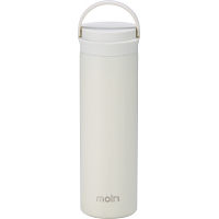 モルン　たためるハンドル型真空断熱スリムボトル（５００ｍｌ）