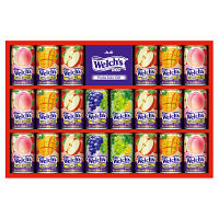 「ウェルチ」　１００％果汁ギフト（２２本）