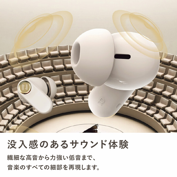 ＨＡＶＩＴ　完全ワイヤレスイヤホン ブラックのサムネイル画像3