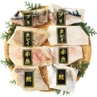 【父の日専用】手切り手仕込み西京漬＆粕漬さかな（８切）