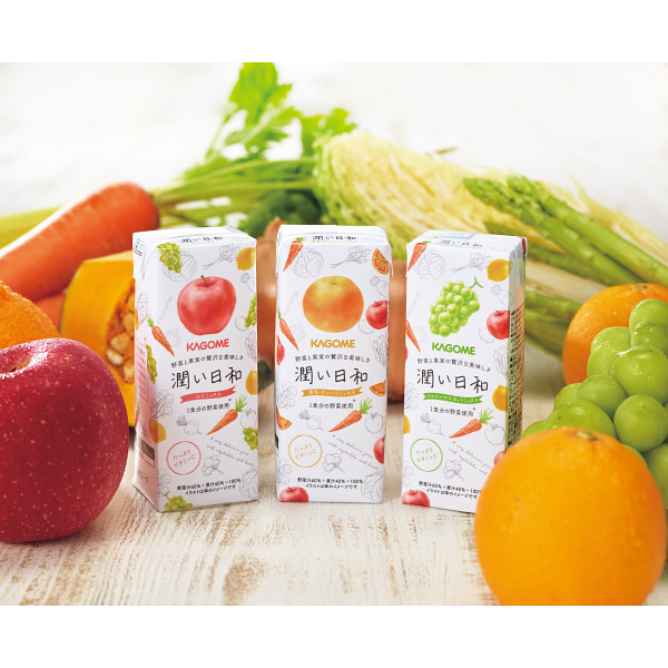 【父の日専用】カゴメ　潤い日和（９本）のサムネイル画像1