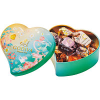 ゴディバ　アーリースプリング　Ｇキューブ　アソートメント　ミニハート缶（５粒）