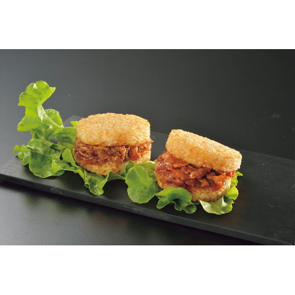 【父の日専用】米久　ライスバーガー２種セットのサムネイル画像1