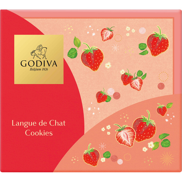 【母の日専用】ゴディバ　あまおう苺ラングドシャクッキーアソートメント（１８枚）のサムネイル画像1