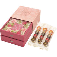 【母の日専用】スイーツ＆フラワーＢＯＸ　銀座ミニカヌレ