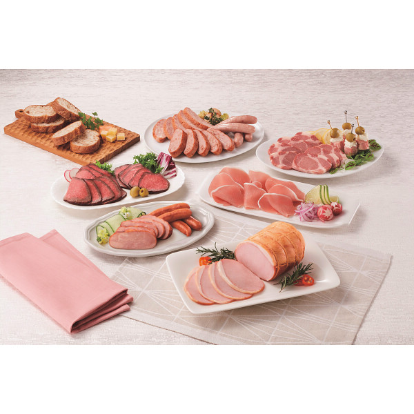 伊藤ハム　伝承献呈　ローストビーフ＆ロースハムギフトのサムネイル画像1