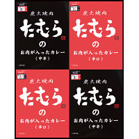 炭火焼肉たむらのお肉が入ったカレー　ギフトセット