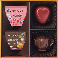 ゴディバ　アリスのティーパーティ　アソートメント（４粒）