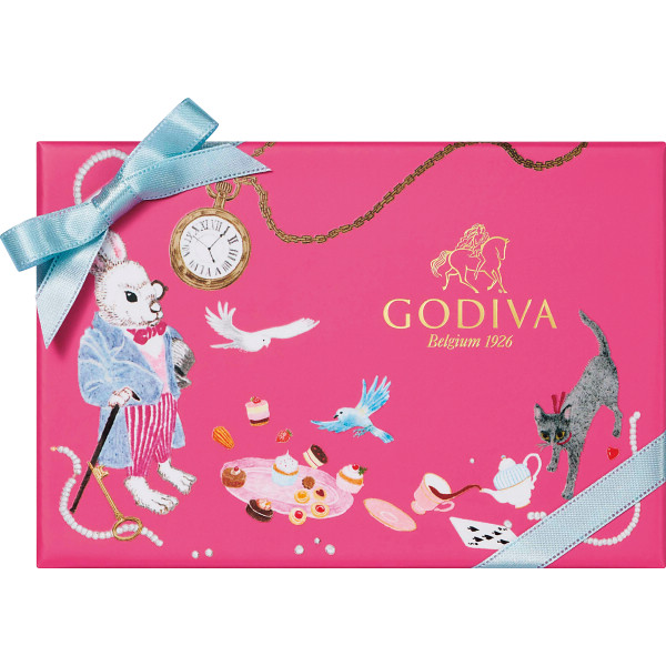 ゴディバ　アリスのティーパーティ　アソートメント（６粒）のサムネイル画像1