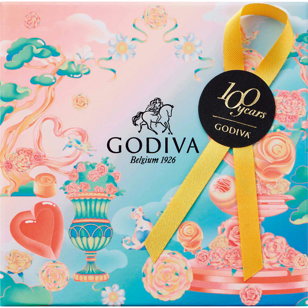 ゴディバ　チョコレートローズ　アソートメント（４粒）のサムネイル画像1