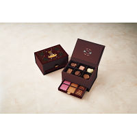 シャディ１００周年　リト＠葉っぱ切り絵／ゴディバ　グランプラス（１２粒）