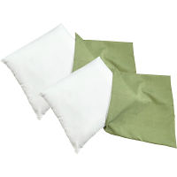 座布団（中身）＋座布団カバー２枚組　銘仙判 わかたけ（グリーン） 