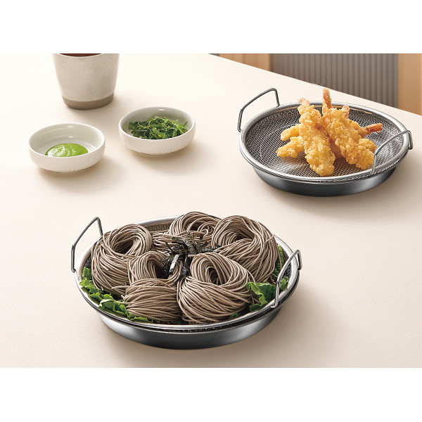 マジクック　ステンレス製　ザル＆トレーセットのサムネイル画像9