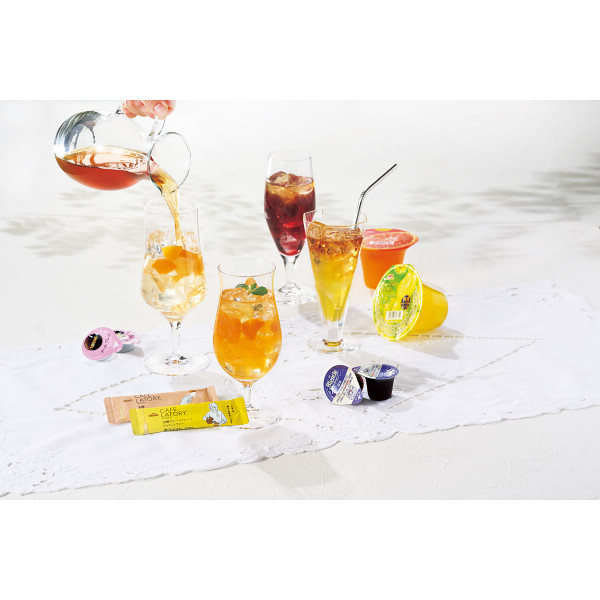 涼しさ届ける果実ゼリー＆ティーギフトのサムネイル画像1