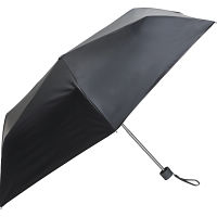 晴雨兼用無地ミニ傘 ブラック 
