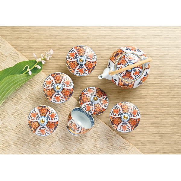 波佐見焼　古伊万里写し　番茶器揃のサムネイル画像1