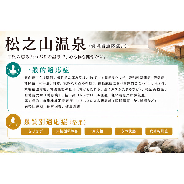 松之山温泉　温泉ギフト　温泉宅配　名湯をご自宅で　（２ｌ×６本）　送料無料のサムネイル画像4