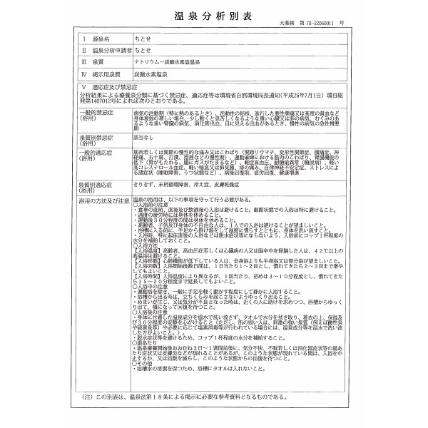 別府温泉ちとせ　温泉ギフト　温泉宅配　名湯をご自宅で　（ＢＯＸ２０ｌ）　送料無料のサムネイル画像7