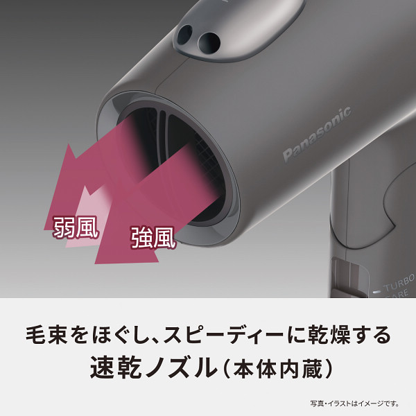 パナソニック　ヘアードライヤー　イオニティ アイスブルーのサムネイル画像1