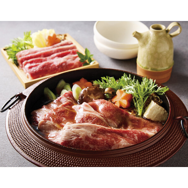 銘柄牛５種　バラ　すき焼き用（計５００ｇ）のサムネイル画像1