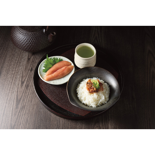 鳴海屋あごだしめんたい＆竹八いかぶっかけのサムネイル画像1