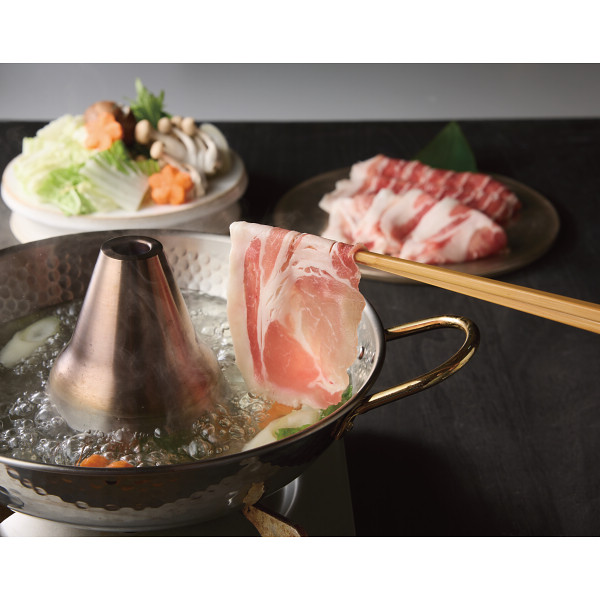 鹿児島黒豚　ロース・バラ　しゃぶしゃぶ用（計２ｋｇ）のサムネイル画像1