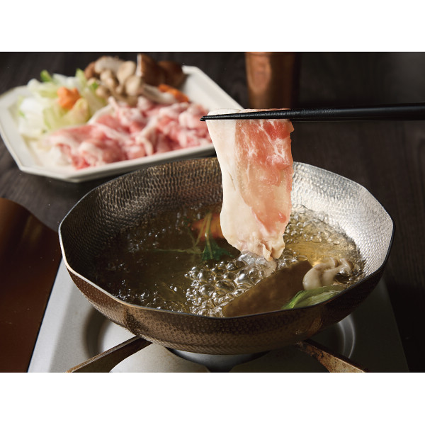鹿児島黒豚　ロース　しゃぶしゃぶ用（５５０ｇ）のサムネイル画像1