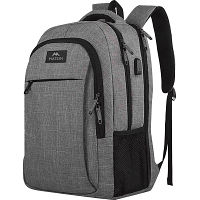 メイトイン　バックパック　１７．３インチ＆イヤホンセット グレー 