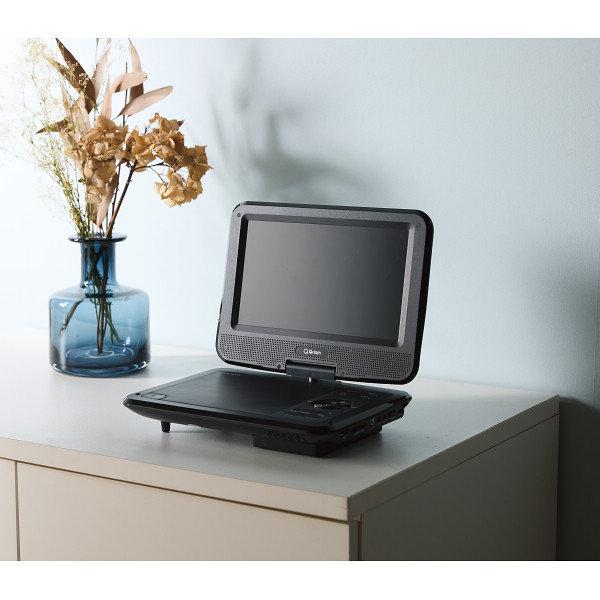 ＱＲＩＯＭ　９インチポータブルＤＶＤ ブラックのサムネイル画像1