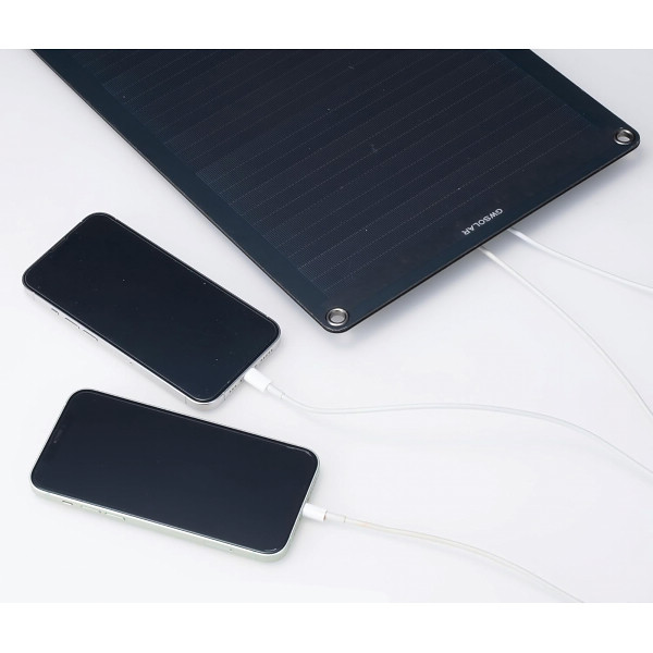 吊り下げて発電できるポータブルソーラーパネルのサムネイル画像1