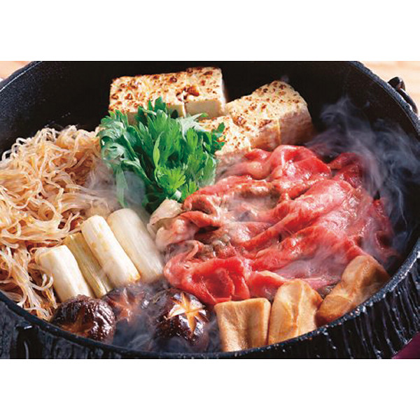 九州産黒毛和牛　肩ロース　すき焼き用（３５０ｇ）のサムネイル画像1