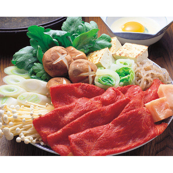 九州産黒毛和牛　カタ　すき焼き用（６００ｇ）のサムネイル画像1