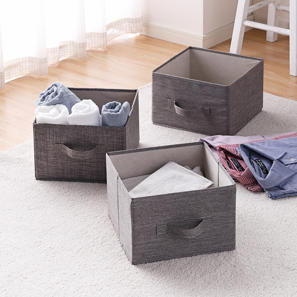 ＢＯＸ　３個組 グレーのサムネイル画像1