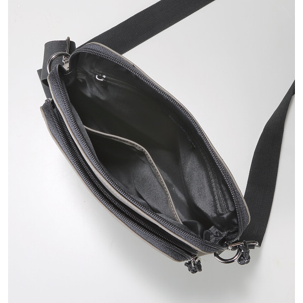 カンサイセレクション　ショルダーバッグ グレーのサムネイル画像1