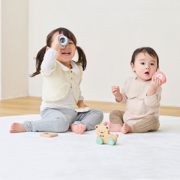 ウッディプッディ　はじめてのおもちゃ　ベビーギフトセットのサムネイル画像1