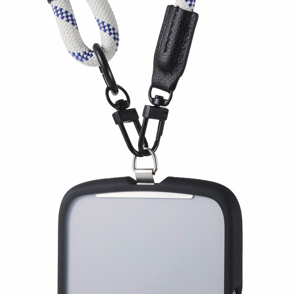 エレコム　スマホ　ストラップホルダー　シート シルバーのサムネイル画像2