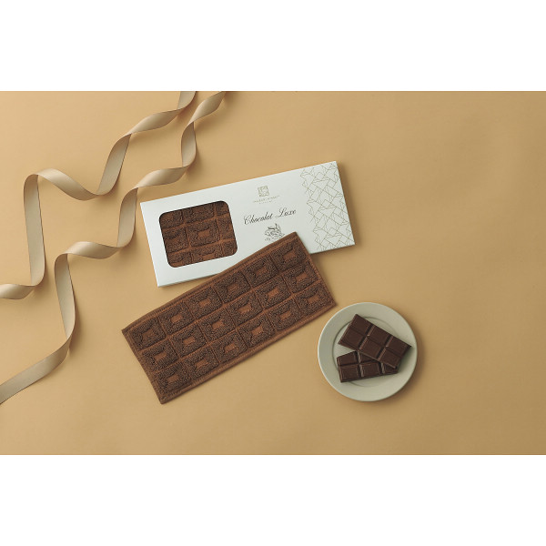 今治謹製　Ｃｈｏｃｏｌａｔ　Ｌｕｘｅハンカチタオルのサムネイル画像1