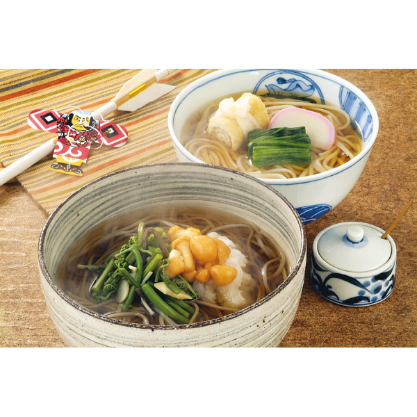 ゆく年くる年　そば・うどん詰合せのサムネイル画像1