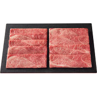 モリタ屋　５等級国産黒毛和牛　カタ・モモ　すき焼き用　（計６００ｇ）