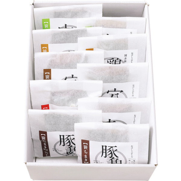 竹千寿　笹ちまき５種詰合せ１０個セットのサムネイル画像1