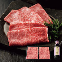 銀座吉澤　Ａ５等級松阪牛　サーロイン　すき焼き用（割下付）（５００ｇ）