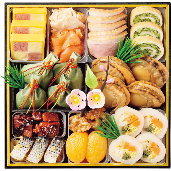 京・料亭わらびの里　和洋料亭おせち三段重のサムネイル画像2