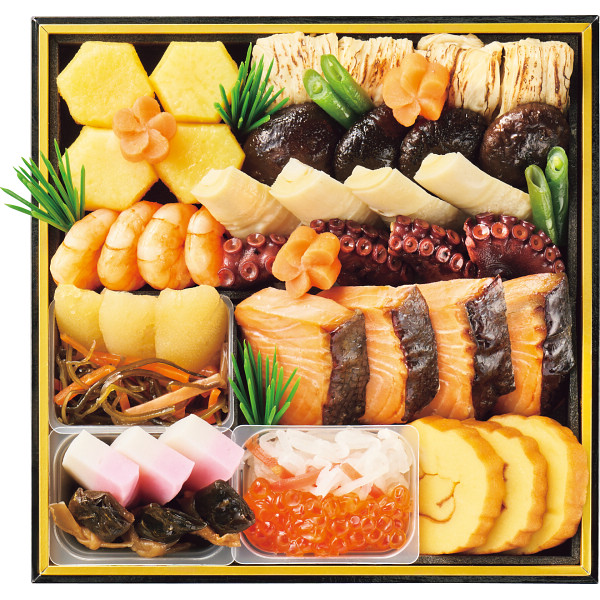 京・料亭わらびの里　和洋料亭おせち三段重のサムネイル画像3